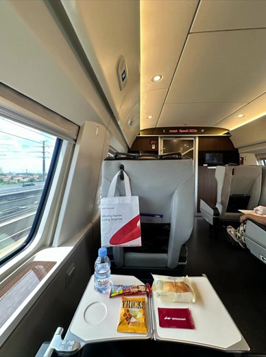 Whoosh First Class: Jakarta-Bandung in 47 Mins