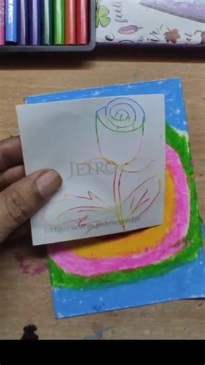 Diy crayon colourful drawing#ytshorts #art #drawing #artandcraft #simpleeasydrawings#youtubeshorts