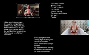 A single channel version of Patty Chang's "Milk Debt" is now on view at our website until January 22, 2021! To see the film, as well as an essay by Anuradha Vikram and on demand videos of conversations with the artist, Anuradha Vikram, Asha Bukojemsky, Astrida Neimanis, and Sue Bell Yank, check out the exhibition page on our website here: https://buff.ly/3dtzcDP #PattyChang #MilkDebt #18thStreetArtsCenter #18thStreetExhibitions | 18th Street Arts Center | Facebook