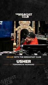 23K views · 549 reactions | Set those alarms ☀️ ⏰ for tomorrow at 7AM‼️ Cause the 2024 Super Bowl Halftime Headliner @USHER will be on with @breakfastclubam  - Tune in live on the @iheartradio app  | Breakfast Club | Facebook