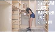 DIY Dream Closet Makeover on a Budget!!! [Part 1] | Home With Stefani