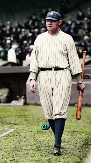 Babe Ruth Wore Cabbage Hats to Stay Cool #mlb #shorts