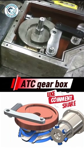 ATC gear box #foryou #automobile #engineblock #engineering #viral #machine #cncsoftware #robot