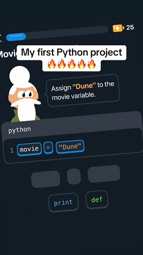 I finally did it… 🥹 #learncoding #learntocode #programming #coding | duolingo python