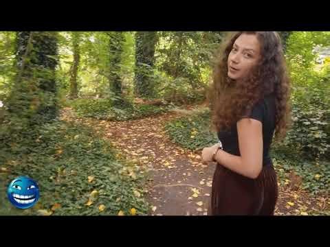 Walking in chains #handcuffs #chain #shackles #girl #forest