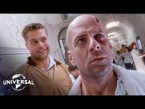 12 Monkeys | Cole and Jeffrey’s Wild Meeting (Bruce Willis, Brad Pitt)