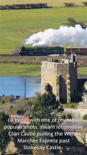 Behind the scenes of one of my most popular photographs - two Shropshire castles in one picture. 🙂 | Shropshire and Beyond