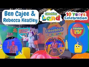 CBeebies House Party Live - Ben & Rebecca 10 Years Celebrations CBeebies Land at Alton Towers Resort