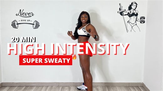 20 Min High-Intensity Full Body TABATA – All Standing, No Floor Exercises!