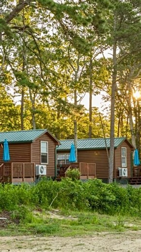 Would you plan a trip to Pine Haven this summer?☀️ Tag the person you would bring along in the comments below! #petiteretreats #glamping #pinehaven #cabin #travelnewjersey #jerseyshore #glamper 📍Pine Haven | Cape May Court House, NJ | Petite Retreats