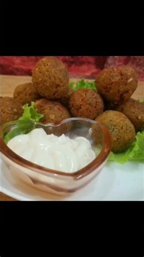 ✨ Crispy Homemade Falafel | Quick & Easy Chickpea Falafel Recipe | Healthy Snack 🧆