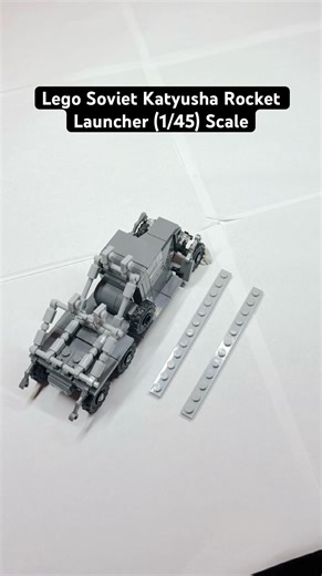 Lego Custom Soviet Katyusha Rocket Launcher StopMotion Build
