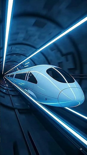 China Is Building a Train That Can Travel at 1,000 km/h! 🤯🚄 | Hyperloop Train Explained | #shorts