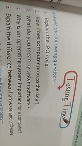 A. Answer the following questions-Explain the IPO cycle.How d... | Filo