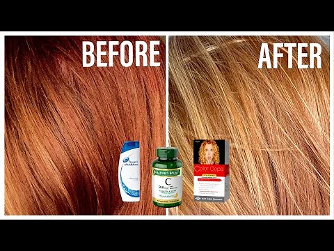 STRIPPING RED HAIR WITH NO BLEACH? WHICH COLOR REMOVER IS BEST? | Rutele