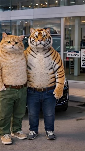 this cat betray is tiger friends #cat #catstories