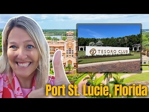🌴 Port St Lucie - Unveiling Tesoro Club's Exclusive GOLF COMMUNITY Features | Living In Florida