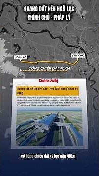 Metro 5 - văn cao - Hoà lạc dự án trọng điểm thúc đẩy nền kinh tế thủ đô #datnenhoalac #metro5