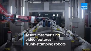 3.7K views · 35 reactions | Tesla has just posted a couple of short videos shot at its factory in Fremont, California, showing robots stamping metal sheets into parts for its Model 3 and Model Y electric cars. How funky! | Digital Trends | Facebook