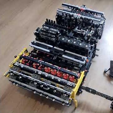 Lego Turing machine simulator WIP closeups