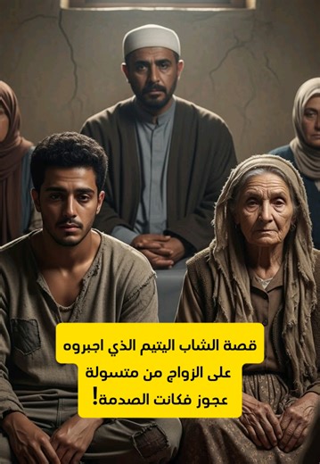 قصة الشاب اليتيم الذي اجبروه على الزواج من متسولة عجوز فكانت الصدمة! 😧 #قصص_حقيقيه #قصص_واقعيه #قصص_حزينه #قصص_جديده #قصص_واقعية