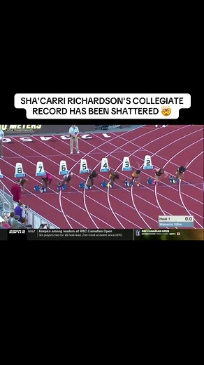 Adaejah Hodge 10.63 — New NCAA 100m Record