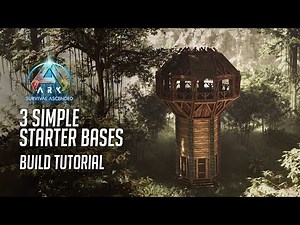 3 Simple Starter Bases For Ark Survival Ascended