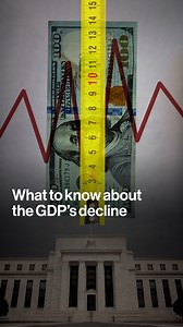 6.3K views · 19 reactions | Businesses, investors, consumers, and governments will take the drop in GDP as an important measure of Trump’s management of the economy. Bloomberg's Augusta Saraiva has what you need to know. bloom.bg/4cZKbDt | Bloomberg | Facebook