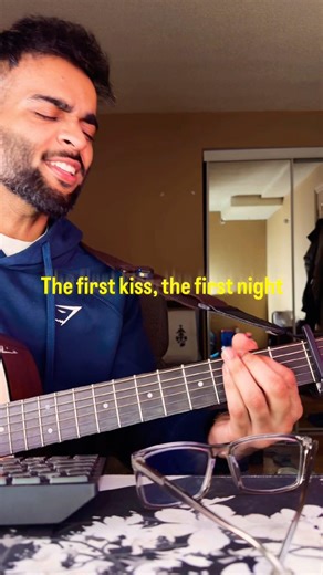 The first Kiss, the first night…. Ed Sheeran #Cover #edsheeran #Shorts