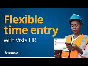 Flexible time entry with Vista HR