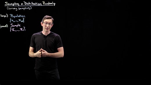 Population Statistics and Random Sampling