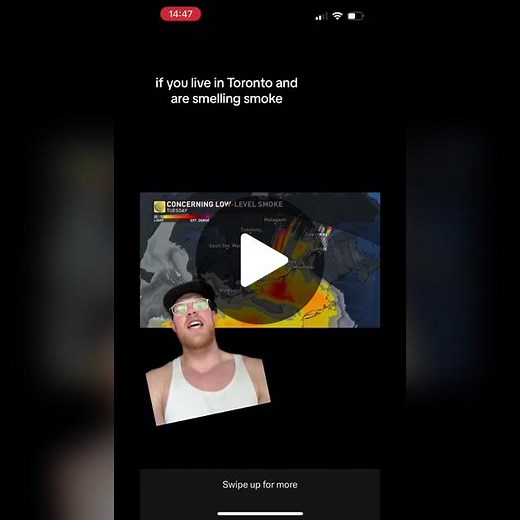 Leave fossil fuels IN THE GROUND #greenscreenvideo #toronto #wildfires #asapscience #climatechange #ontario