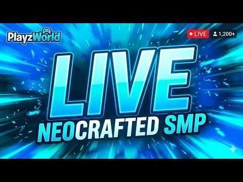 Minecraft SMP LIVE | PUBLIC SMP 24/7 JAVA + BEDROCK | PLAYING IN NeoCrafted#live #minecraft