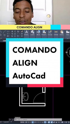 Guía del Comando Alinear en AutoCad