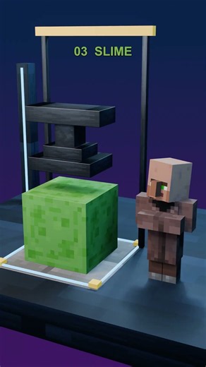 Minecraft Anvil vs. Slime Block (Wait for it) #minecraft #gaming