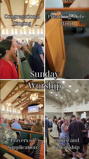 Sunday Worship #church #christianity #sundayservice #preaching #prayer #singing #fellowship #jesus