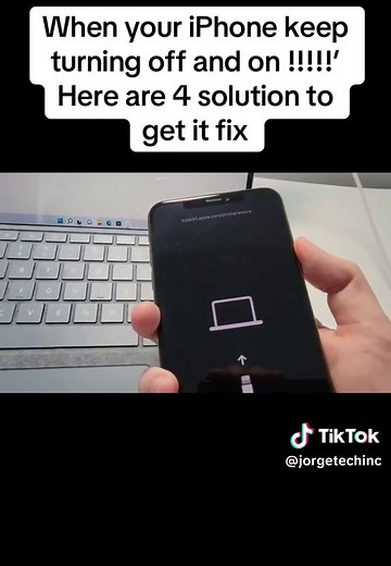 When your iPhone keep turning off and on here are solutions #iphonescreenprotector #iphonerepair #iphone #iphoneuser