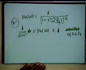 Lecture - 24 Analog Chebyshev LPF Design