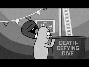 Wilkins Coffee Fan Commercial (Black & White) #14: Death-Defying Dive