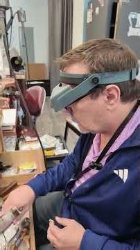 Jeweler At The Bench - Upgrading Center Stone