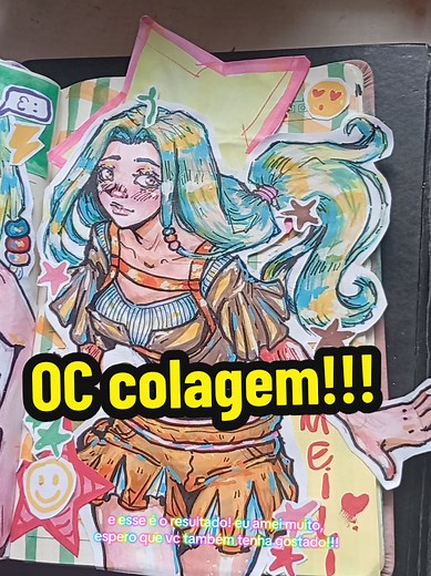 Ideias Criativas para Colagens no Seu Sketchbook