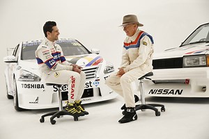 Altima V8 Supercar driver Michael Caruso interviews two-time Australian rally champion George Fury ahead of the Bathurst 1000