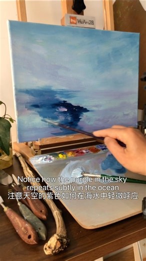 What Is Color Echo in Painting? 什么是色彩回声？#painting #art #oilpainting #artist #tutorial #life #drawing
