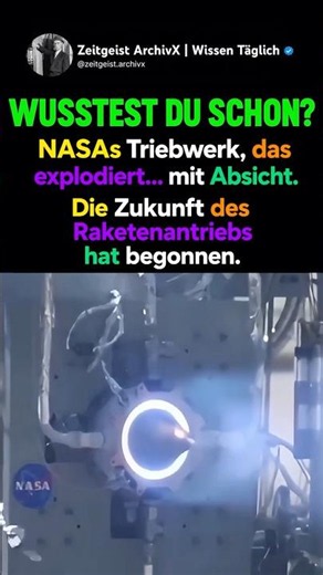 🚀💥 Der Raketenmotor, der nicht brennt, sondern explodiert