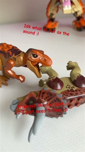 Lego fight 👍 #jurassicworld #jurassicpark #dinosaur #legojurassic #jurassicworlddominion #:)