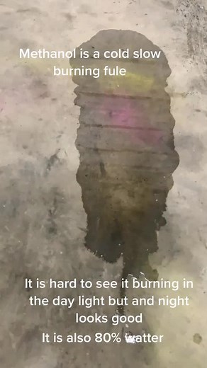 Methanol Fire at Speedway Explained