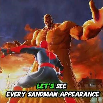 Every Sandman in Spider-Man Games (2000-2023) #sandman #spiderman #videogames