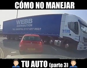 4.2M views · 14K reactions | Y así es exactamente cómo NO debes manejar tu auto 臘‍♂臘‍♂臘‍♂ Cómo no manejar tu auto (parte 3) #InformeMotor www.informemotor.com Disclaimer: Esta es una recopilación de videos de YouTube, si tiene algún reclamo por derechos de autor, por favor, póngase en contacto con nosotros. | Info Motor | Facebook