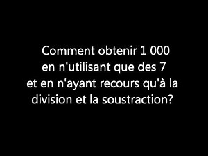 Enigme Devinette 277 : calculs mathématiques