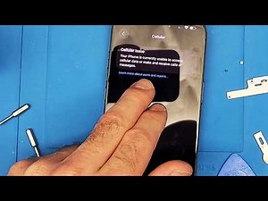 iPhone 16 Cellular Issue Error Message Fix